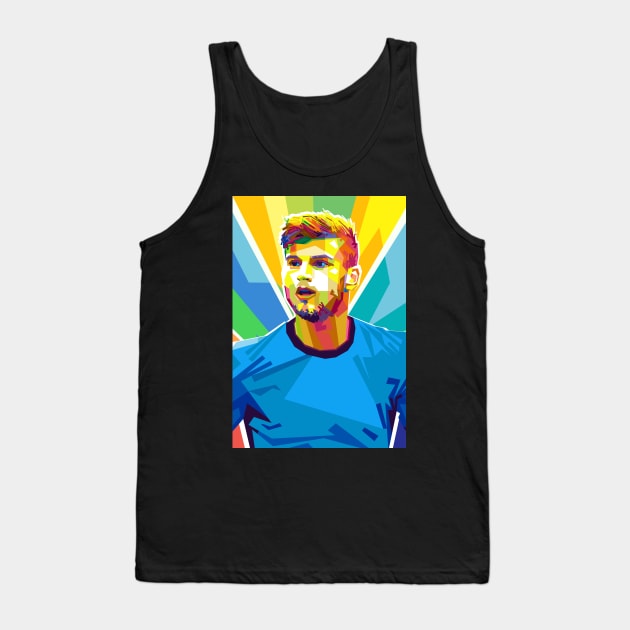 TIMO WERNER DESIGN Tank Top by Vector Baturaja